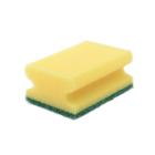 Schuurspons 7x10x4,5cm met greep geel/groen Artikel foto