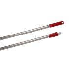 Diversey steel met handvat 145cmx25mm aluminium/rood Artikel foto