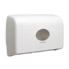 Kimberly Clark aquarius dispenser toiletpapier twin mini jumbo rol wit Artikel foto