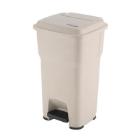 Vileda hera afvalbak pedaalemmer 60ltr beige Artikel foto