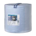 Tork poetsrol W1 3 laags 369x340mm x255m blauw premium Artikel foto