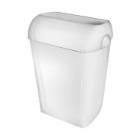 Primesource Afvalbak kunststof half open 43ltr wit Artikel foto