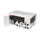 Handdoek z/z vouw wit 2 laags 250x230mm bio Black Satino Artikel foto