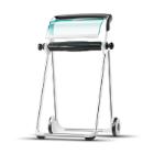 Tork Dispenser poetsrol vloerstandaard mobiel performance W1 wit/turqoise Artikel foto