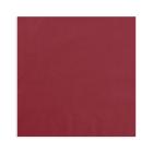 Servet bordeaux 3 laags tissue 33x33cm Artikel foto