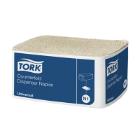 Tork dispenserservet counterfold 1 laags 31x32cm N1 nature brown Artikel foto