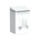 Damesverband hygienecontainer met verbandzakhouder 6ltr wit rvs Artikel foto