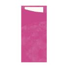 Sacchetto fuchsia inclusief servet wit 2 laags tissue Artikel foto