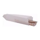 Zak papier frikandel 9/5x29,5cm wit ersatz Artikel foto