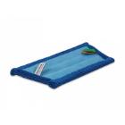 Vlakmop interieur velcro blauw 28cm microvezel Artikel foto