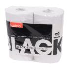 Toiletpapier 2 laags tissue 96x121mm 48.4m/rol 400vel Black Satino Artikel foto