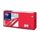 Tork servet lunch rood 2 laags tissue 33x33cm Artikel foto