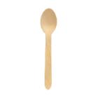 Lepel biopak klein 160mm gewaxt hout Artikel foto