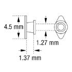 Olympus duravent ventilatiebuis silicone 1,27mm blauw Artikel foto
