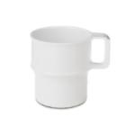 Beker basic 314 280ml met oor stapelbaar wit san Mepal Artikel foto