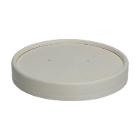 Verive deksel karton wit voor soepbeker diameter 96mm PLA coating Artikel foto