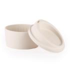 Verive reusable premium coffee to go deksel en sleeve wit PP Artikel foto