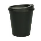 Verive Beker + Deksel Coffee-to-Go Standard Re-Usable PP 200ml Zwart Artikel foto