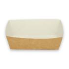 Verive bak snack frites 137x82x50mm karton bruin/wit Artikel foto