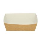 Verive bak snack frites 120x70x45mm karton bruin/wit Artikel foto