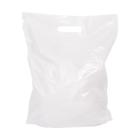 Draagtas DKT 45x50+2x4cm wit ldpe Artikel foto