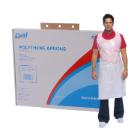 Schort 69x122cm ldpe in dispenser wit Artikel foto