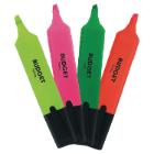 Lyreco tekstmarker markeerstift beitelpunt 1-5mm assorti 4 kleuren Artikel foto