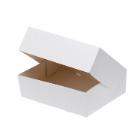 Doos gebak karton 260x190x80mm wit Artikel foto