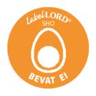 Labellord allergenen etiket bevat ei Artikel foto