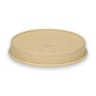 Verive deksel bamboe voor koffiebeker diameter 90mm karton/PLA bruin Artikel foto