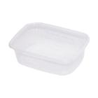 Bak geribbeld 125ml glashelder 108x82x30mm pp Artikel foto
