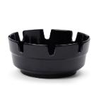 Emga Asbak 10cm kunststof melamine zwart Artikel foto
