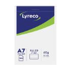 Lyreco schrijfblok A7 gelijnd geniet 100 vel Artikel foto