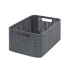 Opbergmand 18ltr style M 386x287x172mm grijs Curver Artikel foto