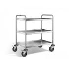 Serveerwagen 3 bladen SW 8x5-3 800x500mm rvs 18/10 B-Pro Artikel foto