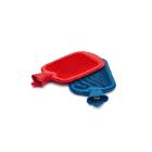 Warmwaterkruik dubbel geribd rubber 35x18,5cm Artikel foto