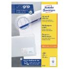 Avery 3424 multifunctionele etiketten 105x48mm wit Artikel foto