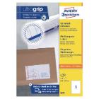 Avery 3478 multifunctionele etiketten 210x297mm wit Artikel foto