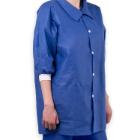 OK jas medewerker NW blauw met drukknopen korte mouw manchet maat XL Artikel foto