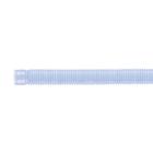 Flextube 22mm blauwe gas afzuigslang op rol van 50m gecuffed om de 400mm Artikel foto