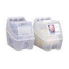 Medicijn dispenser transparant klein 85x125x120mm Baxter Artikel foto