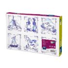 Tork placemat dessin Delfts blauw papier 30x42cm Artikel foto