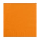 Servet oranje 3 laags tissue 33x33cm Artikel foto