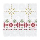 Duni tissue servet 24x24cm Tradition 3-laags Artikel foto