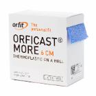 Orfit orficast more thermoplastisch tape 6cmx3m blauw Artikel foto