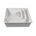 Lekbak PP wit 250x310x65mm 1.5ltr Artikel foto