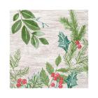 Servet Winter Greenery tissue 3-laags 33x33cm Artikel foto