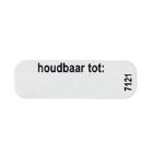 Sticker Houdbaar tot 10x30mm Artikel foto