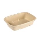 Cube Bowl Rechthoekig 900ml bruin 1-comp Artikel foto