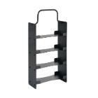 LED laadstation voor 40 stuks, 242x107x430mm zwart, moving flame Artikel foto